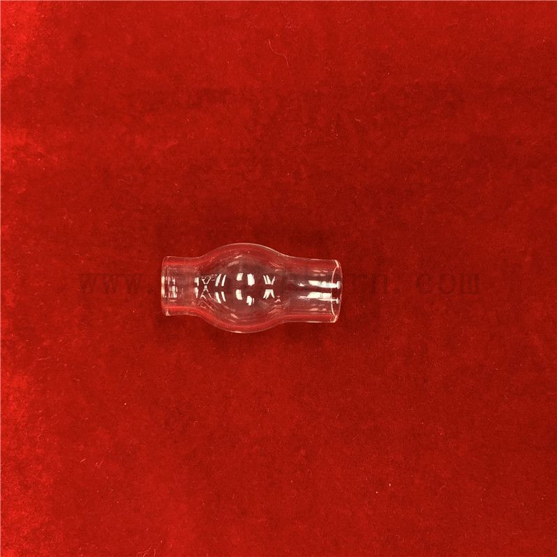  Wärmewiderstand Customisierte Form klar geschmolzene Silica Quarzrohr Labor Ware