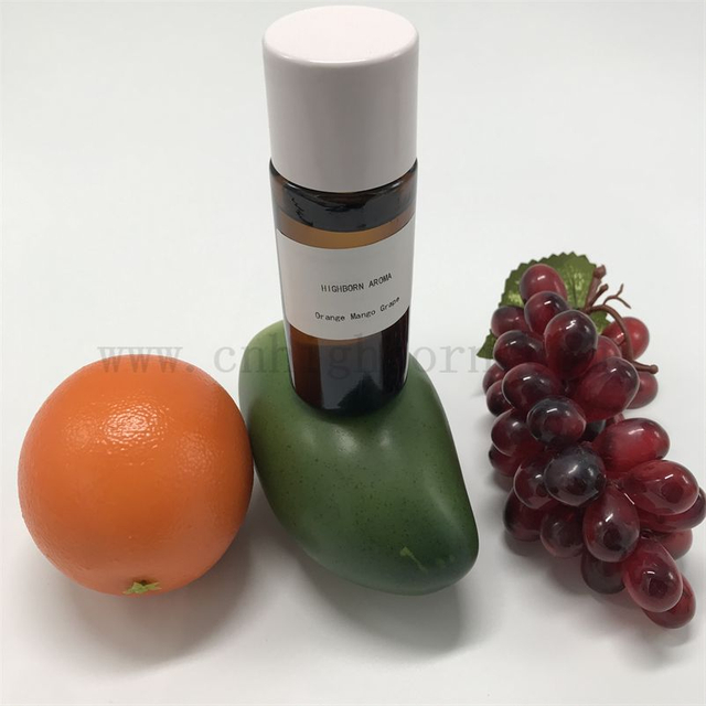 Konzentrierter Orange, Mango, Traubenfruchtduft Öl Natural Kirschgeschmack Lippenöle Ätherisches Öl Massen -Lebensmittelgeschmack