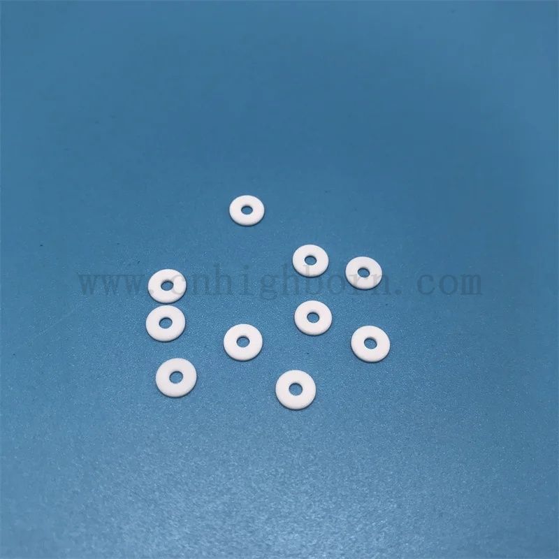  Benutzerdefinierte komplex geformte Keramikteile rechteckige Macor -Ringblechmaschinenscheiben