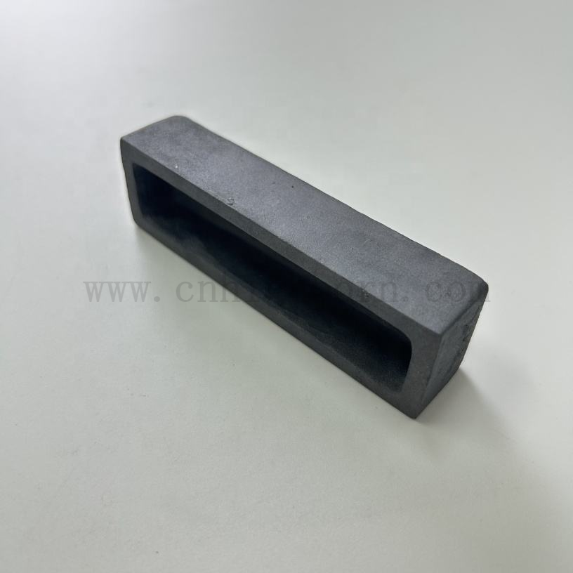 Hohe thermische Leitfähigkeit Siliziumkohlenkartonboot, die Sic Keramik Tiegel schmelzen