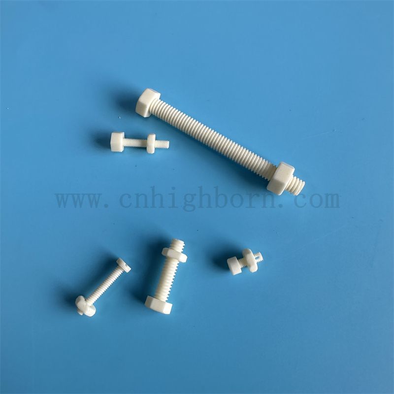 Industrielle 99 Alumina -Keramik -Strukturhalterteile Schimmeldesign und Anpassung Präzisions -Keramikkomponente