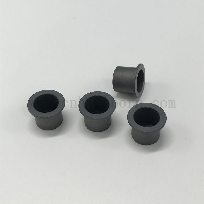 Flansches Sic -Keramikölbecher Siliziumkohlenhöckelheizung Flüchtigen Schmelzbehälter Crucible