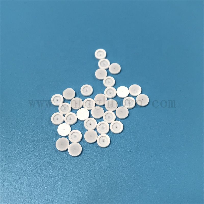 Isolator weiße Zirkonia Unregelmäßige Teil Yttrium stabilisiert ZRO2 Keramik Nebel Düse