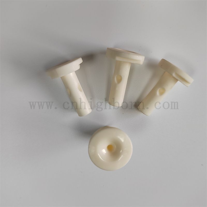 Customized Wear Resistenz 99% AL2O3 Alumina Keramik Teilstange