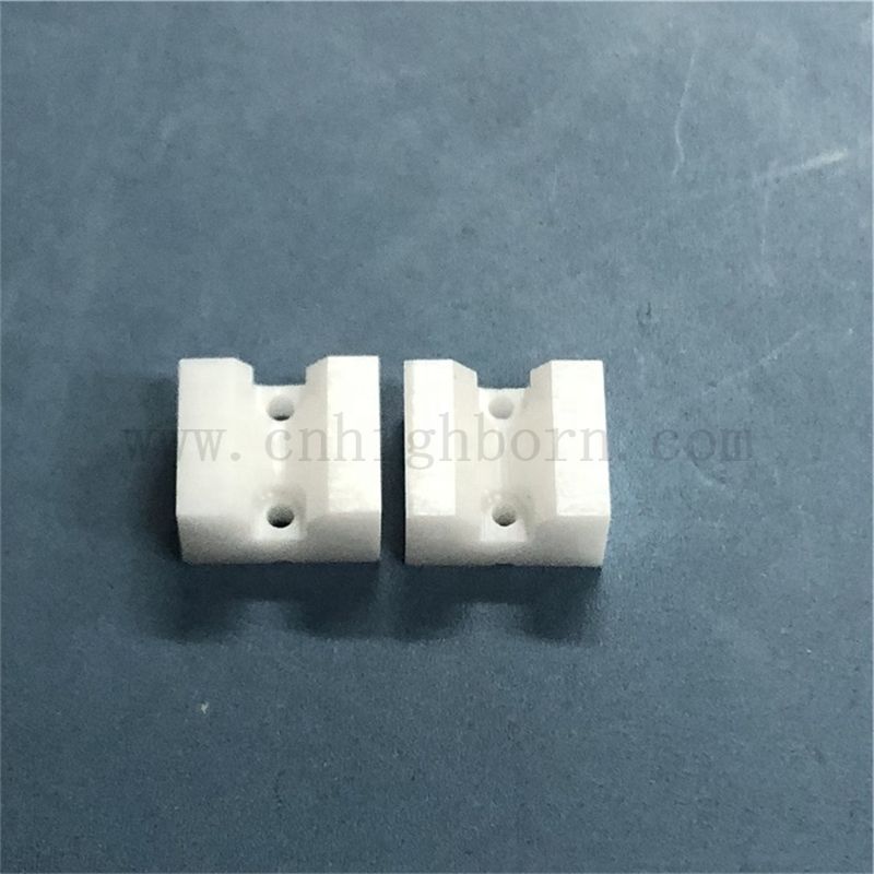 Customized ZRO2 -Teile Zirkonia Keramik bearbeitete Stange mit Rille