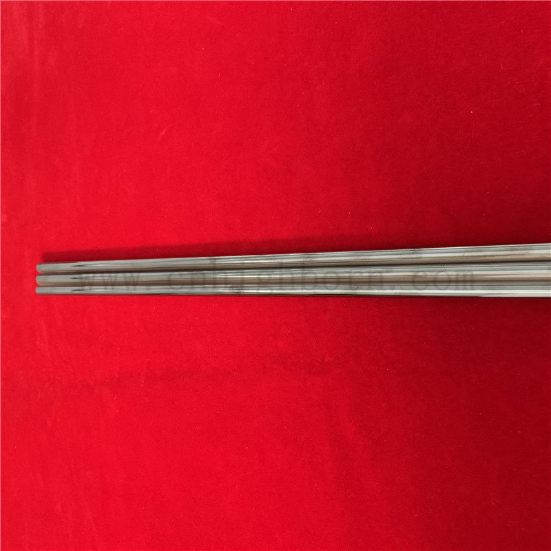 Customisierte hitzebeständige Quarz -Silica -Glasrohr mit Chrombeschichtet