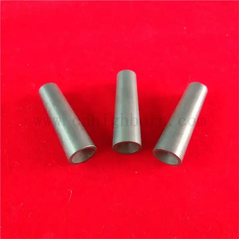 Hitzeschockfest silicium carbidrohre ssic Keramikdüsenröhrchen