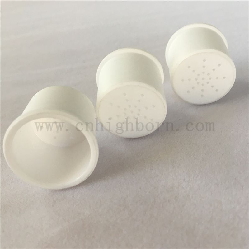 Labor Al2O3 Thermoanalyse Tiegel Isolator 95 Aluminiumoxid Boot mit Deckel