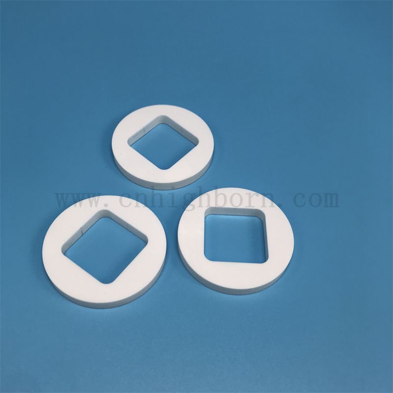 Hochfestigkeit Zirkonia Keramik Groove Block Zro2 Teil mit Löchern