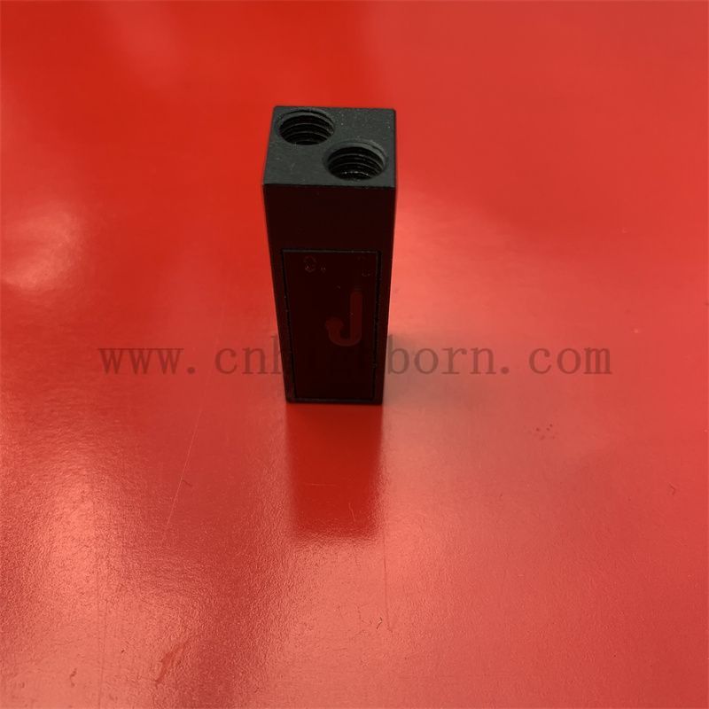 Quarzabsorptionszelle Halbmikrokuvette Schwarze Wand Quarzglas Cuvette