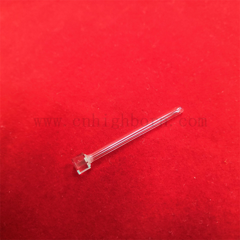 Hochpräzise Labor Ware Atomic Gas Chamber Micro Glass Cuvette Quarzglas Dampfzelle 