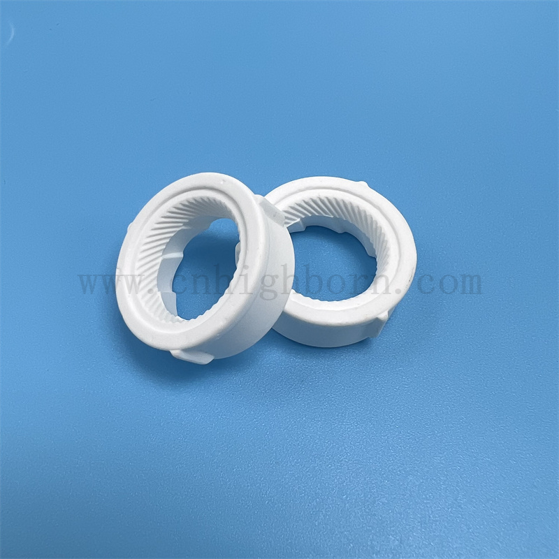 Isolierung Aluminiumoxid-Schleifmaschine Kundenspezifischer Al2O3-Keramik-Schleifkern mit hoher Härte