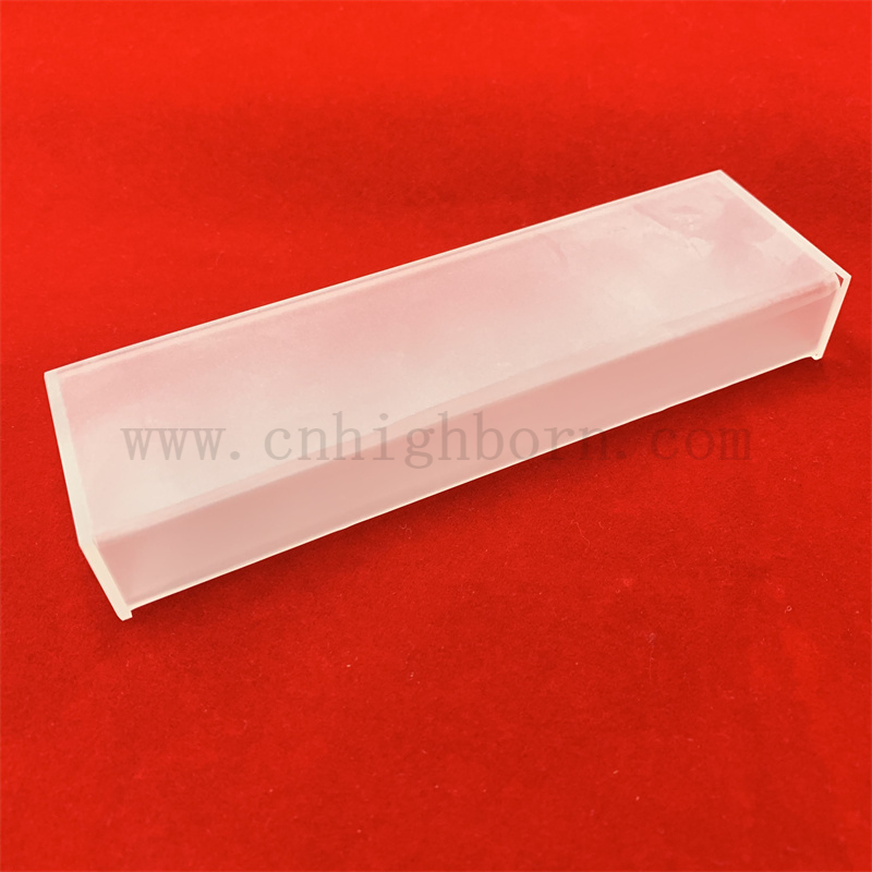 Laborutensilien stehen Fluorometerzelle mit Lid Lovibond großes Volumen Quarzglas Cuvette Colorimeter Zelle