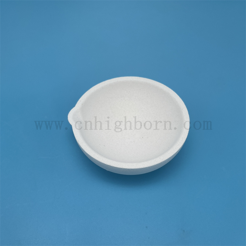 Schmelzende Goldplatin -Fusionskieselschale Quarz Keramikschale