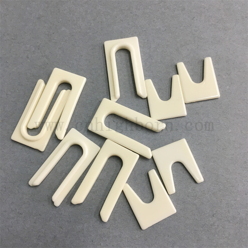 Verschleißfestigkeit Al2o3 Alumina Keramikgarnführer Textile Keramik -Traverse -Typen Guides