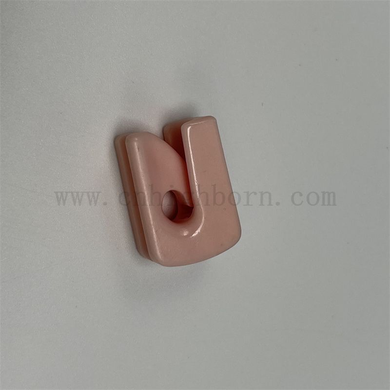 Customized Wear Resistenz Alumina Keramik Präzision Al2o3 Zubehör Teile für Textilmaschinen 