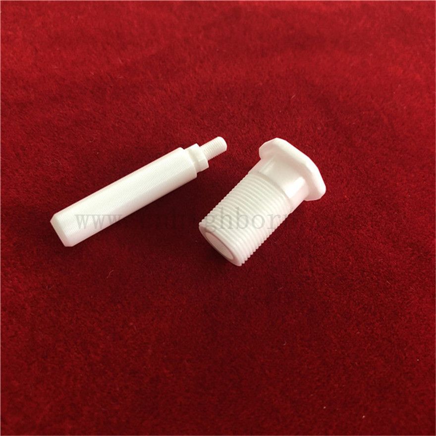 Industriemaschinerie Zirkonia Keramik Teile Hülle Keramikschraube