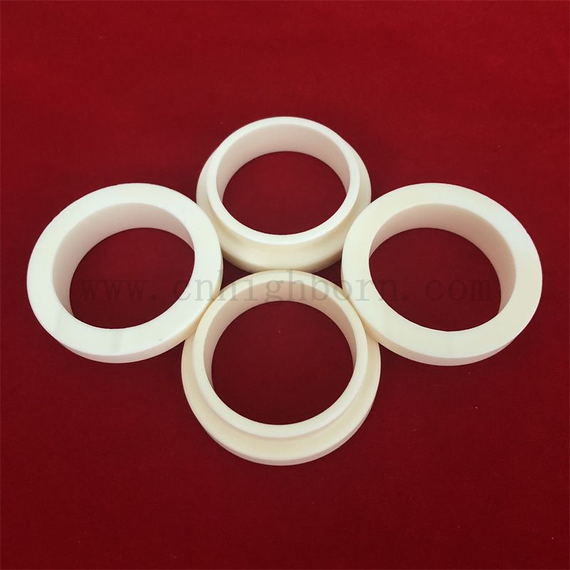 Tragenresistent 95% 99% Alumina AL2O3 Keramikring Keramikdichtung