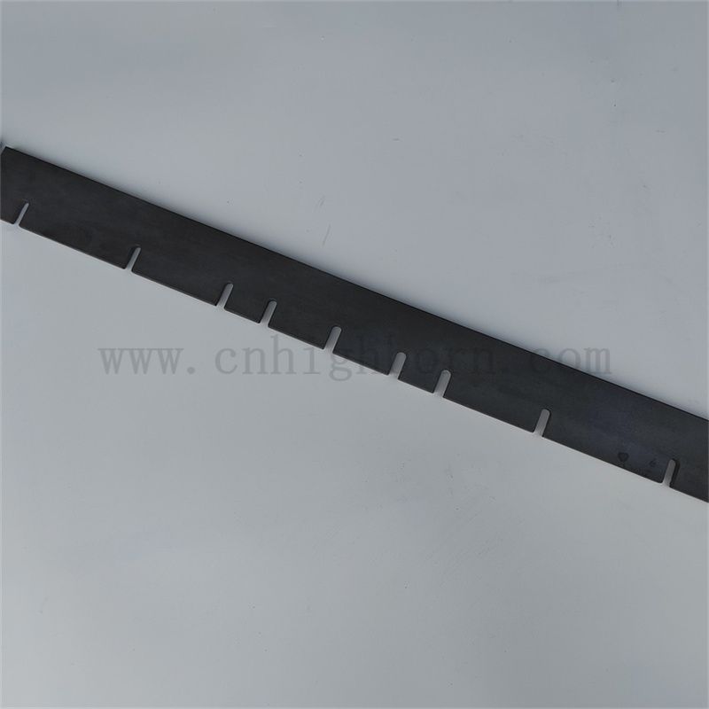 Verschleißfestigkeit Siliziumcarbidplatte Rbsic Keramikblech Sic Shim