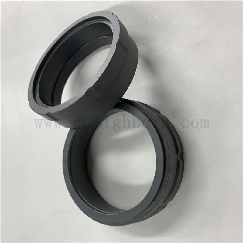 Poliertes Siliziumcarbid Sic Sic Ceramic Dichtungsring 