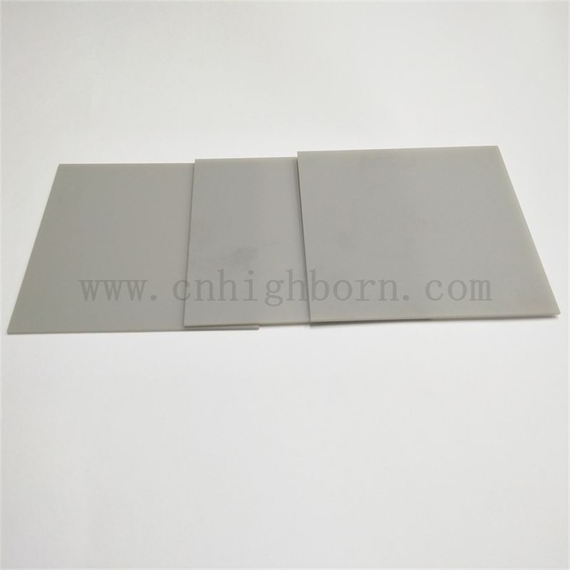 Customisierte hitzebeständige Aln -Keramikblech hoher thermischer Leitfähigkeit Aluminiumnitridplatte