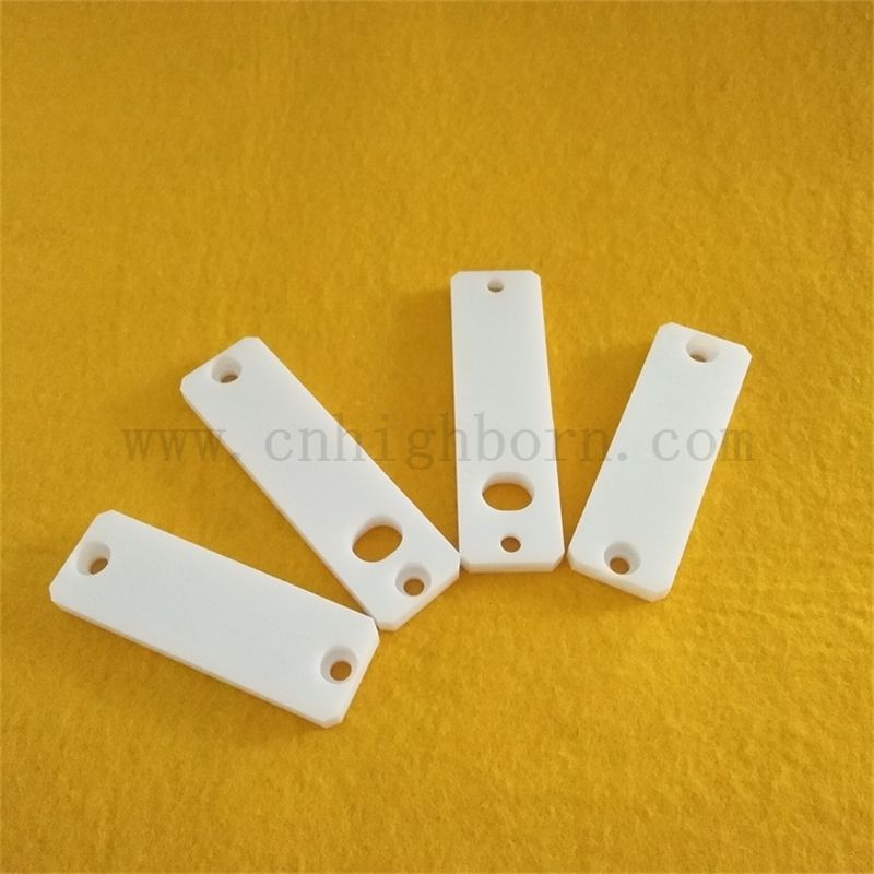 CNC -Bearbeitung poliertes Verschleißfestes Zirkonia Keramikstreifen ZRO2 Teil