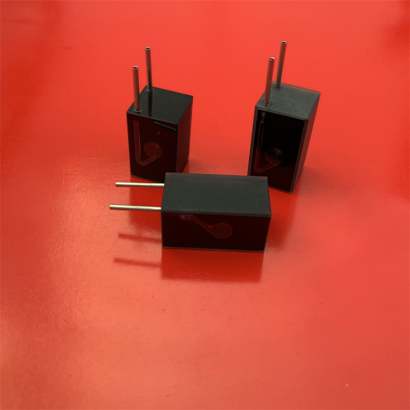 10 mm Lichtpfad 0,03 ml optische Glasflusszelle Schwarz Quarzkuvette