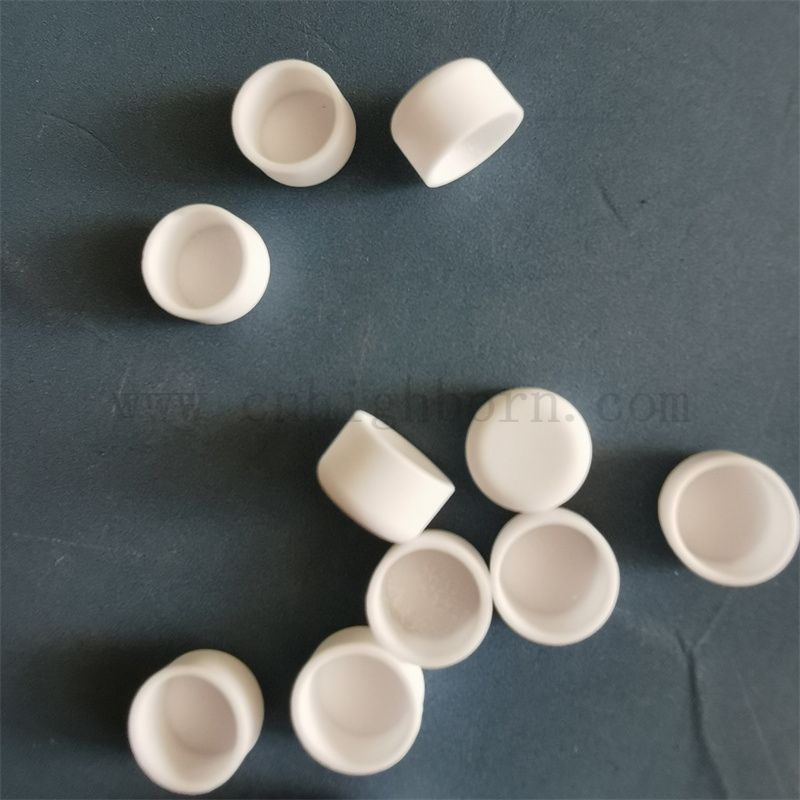 99% 95% Al2O3 Heiztopf Aluminiumoxid Keramik -Wärmelanalyse kleiner Tiegel