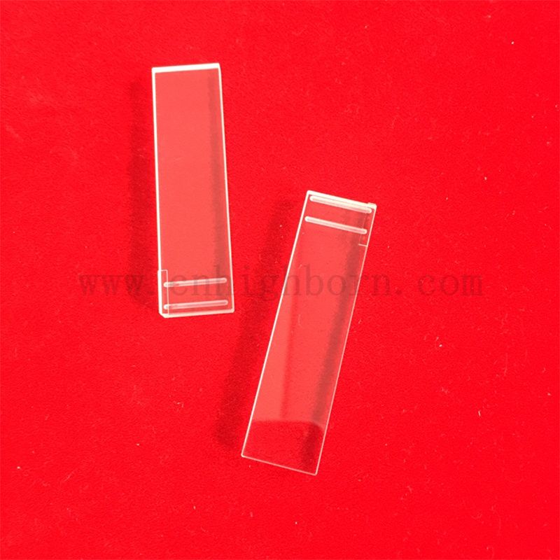 Hochtemperaturlaser Bohrung Klar fusioniert Silica Panel Quarzglasplatte 