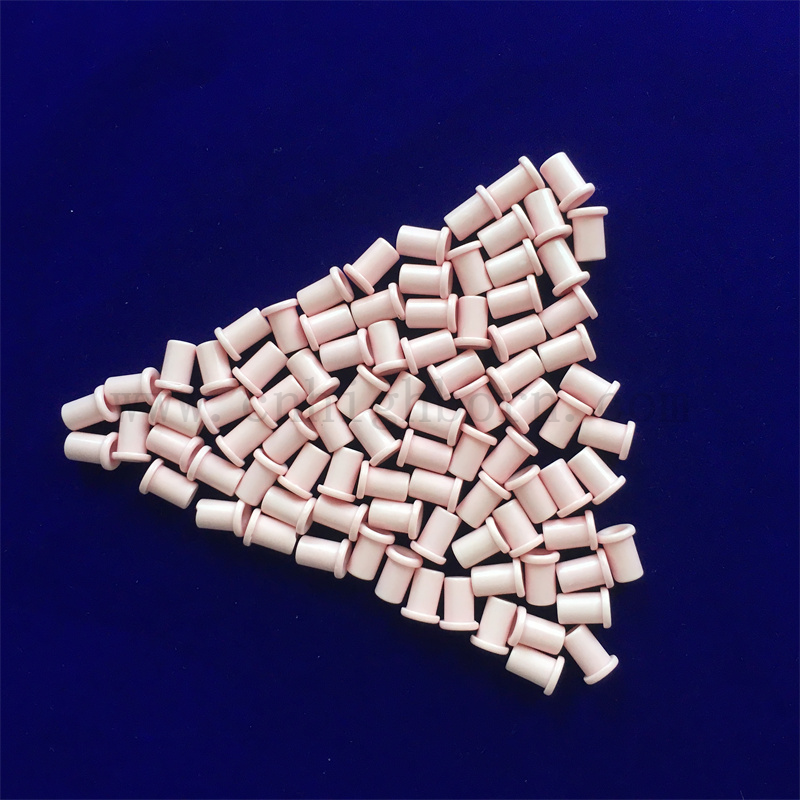 Verschleißfestigkeit 95% Aluminiumoxid Keramikdrahtanleitung