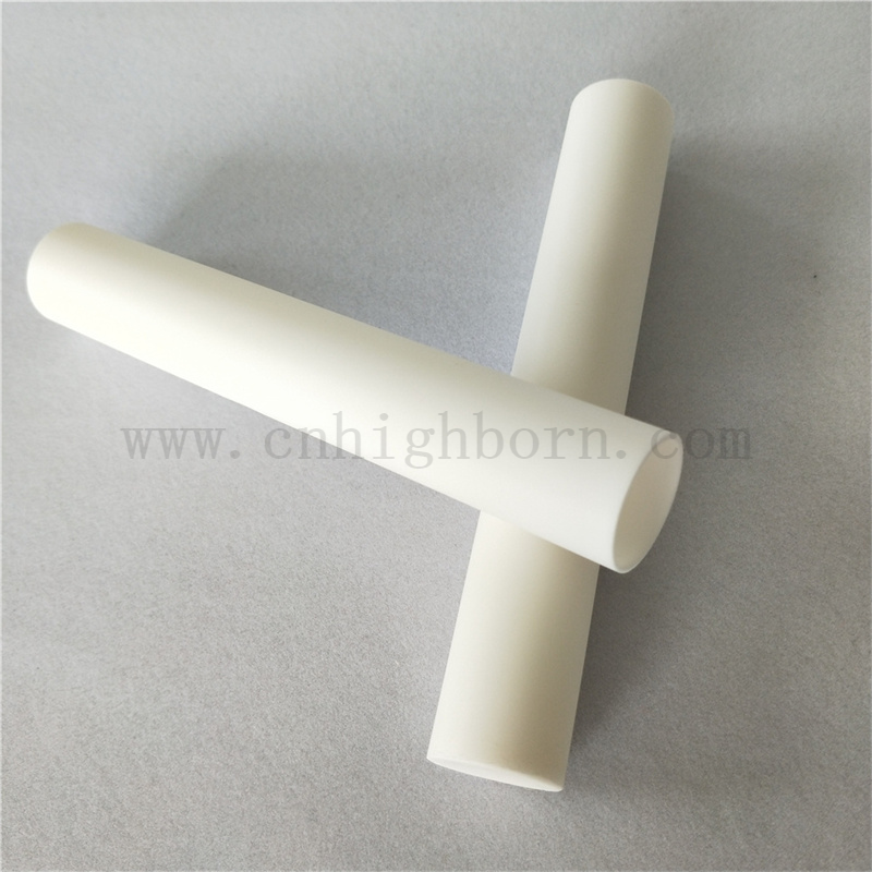 95 Alumina Halbversiegelte Röhrchen Customized Al2o3 Isolierung Keramikhülle
