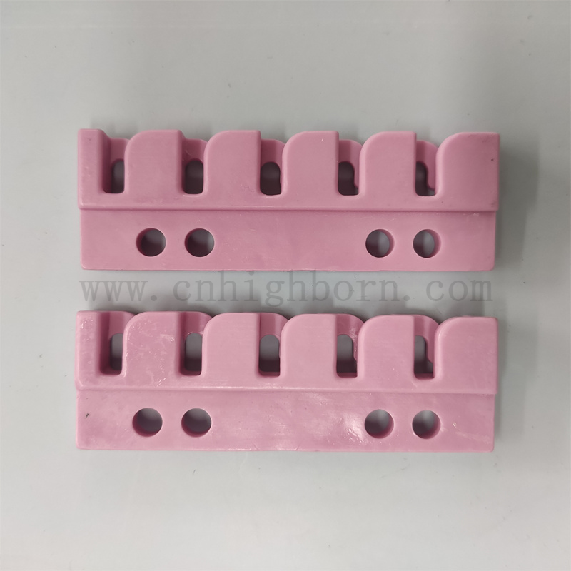 In Stock AL2O3 Textilteile Alumina Keramik Draht Guide Mehrzahn-Kamm 