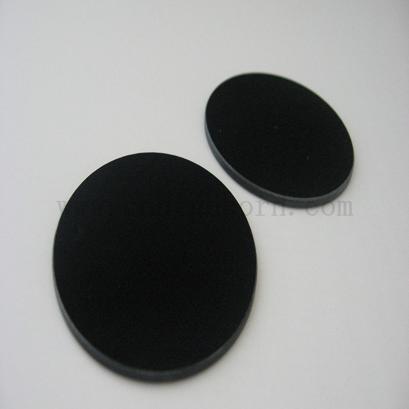 Benutzerdefinierte Hochtemperaturfilter optische schwarze UV ​​-Glas ZWB