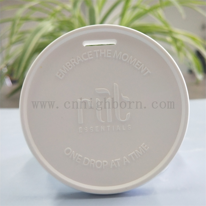 Logo Customized Auto Hanging Duft Keramik Gips für Aroma Diffusor