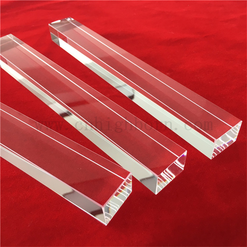  Customized Transparent Fused Silica Quartz Glassrus Quartz Bar