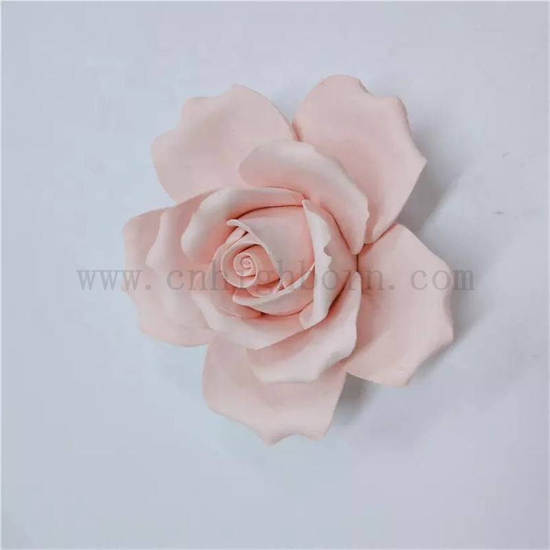 Customized Schöne Blumen -nicht -ceramische Rosenaroma Diffusor Duft Stein
