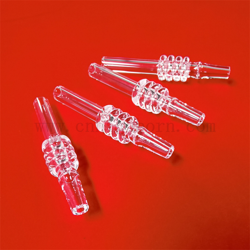 Wärmewiderstand klar geschuldetes Kieselglasrohr Customized Quarz Spezialformrohr