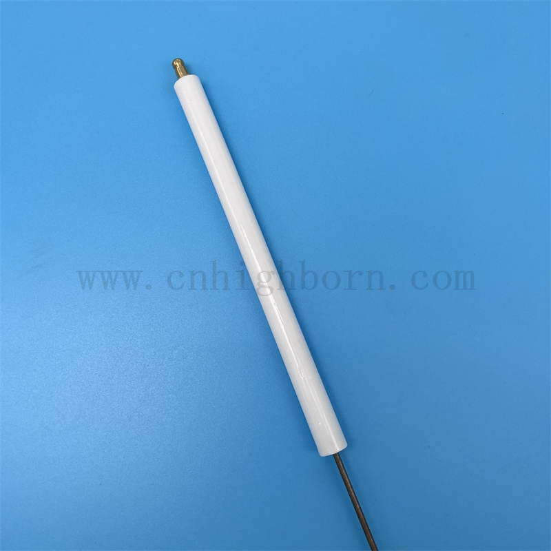 95 Alumina Zünder Customized Glazed Gasofen Al2o3 Keramikzündung