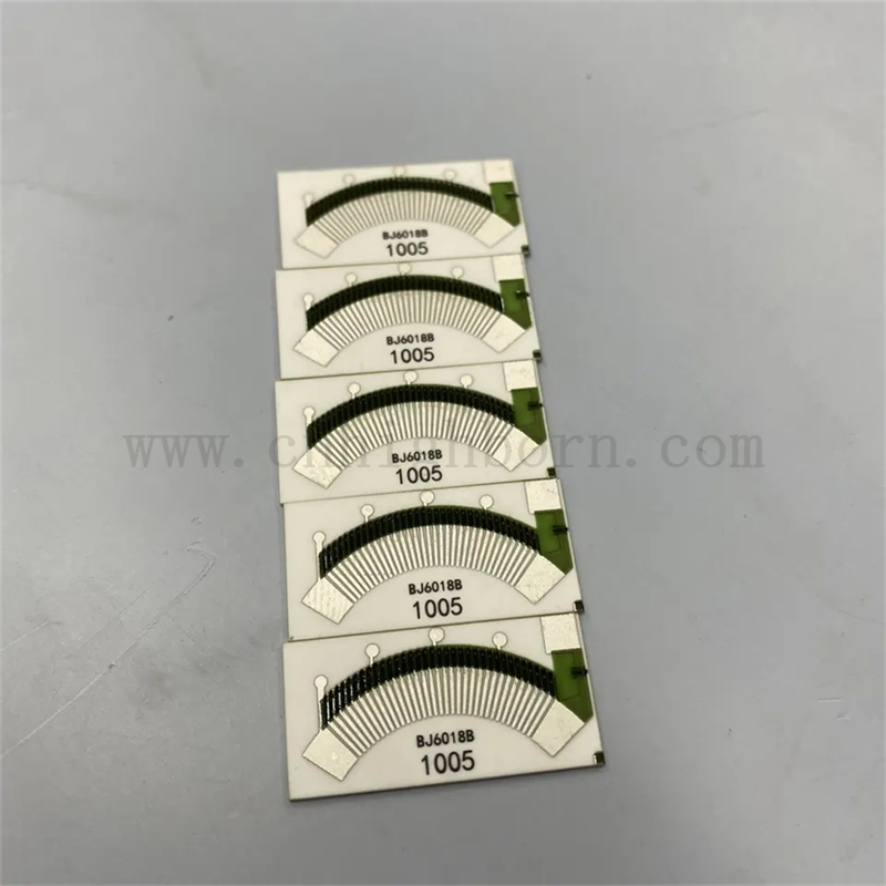 Hohe Genauigkeit Automobile Kraftstoffspiegel Sensoren Alumina Keramik Substrat Dicke Filmwiderstand