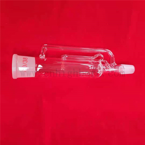 Klarer Soxhlet-Extraktor aus Borosilikatglas 3.3 für den Laborgebrauch