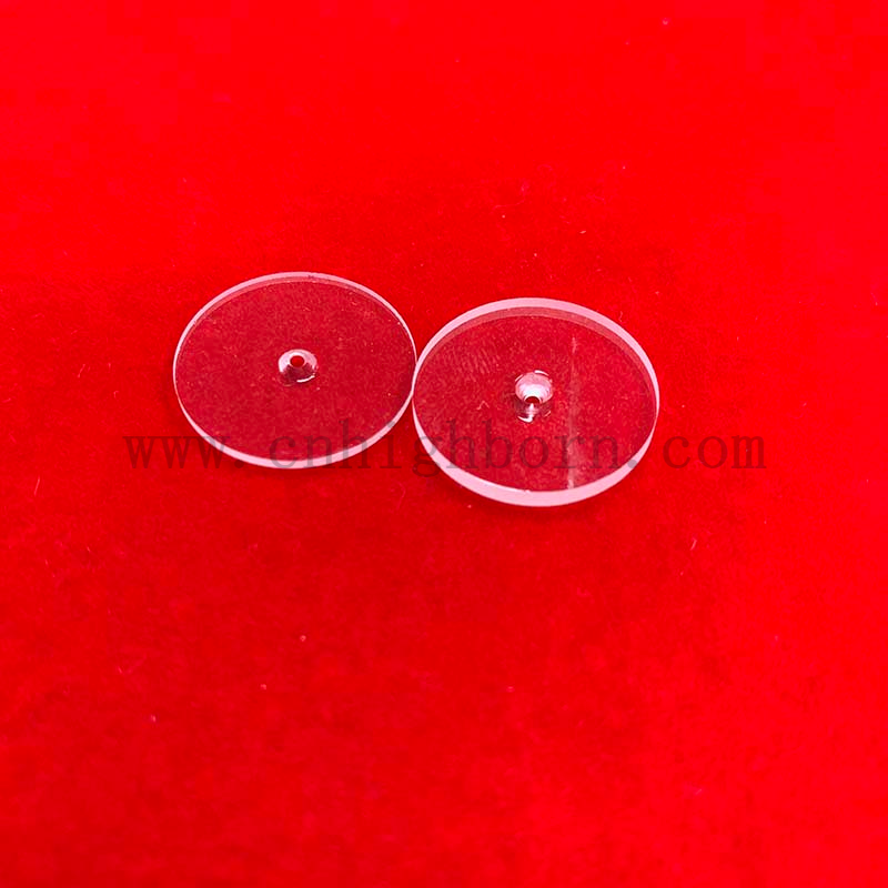 Sichtscheibe aus Quarzglas