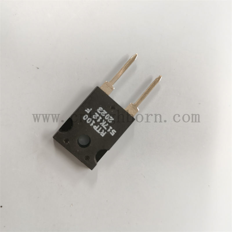 Einfache Montage von elektrischen Dickschichtwiderständen mit 100 W Leistung