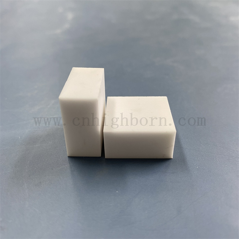 95 Alumina Keramik dicke Block Customized AL2O3 Hohe Härteplatte