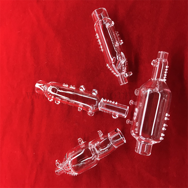 Customized Clear Quarzglas Verdauungsröhrchen Wasseranalyse Quarz Verdauungsröhrchen