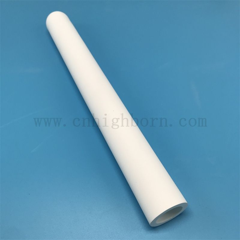 0,35um Apertur Medizinische Feststoff-Gas-Trennung mikroporöse Keramikrohr poröse Filterrohr