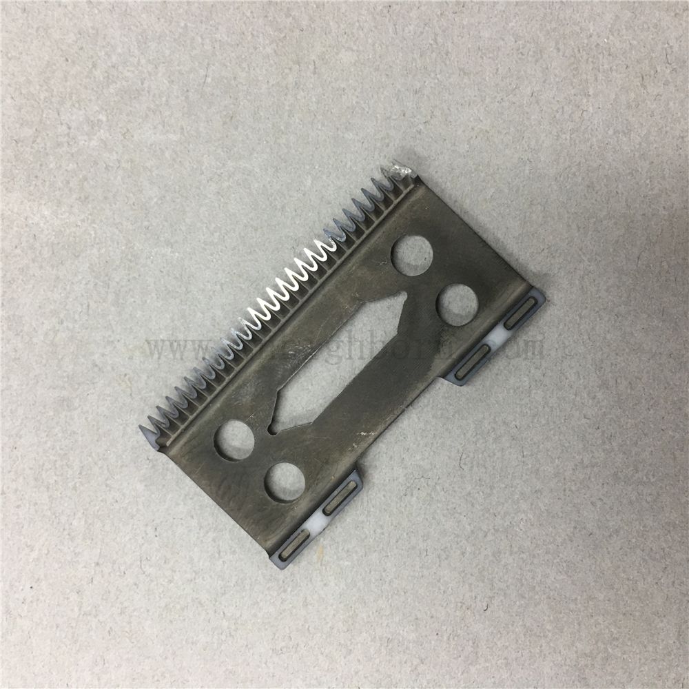 Hoch präzise Zirkonia Keramikschneidblätter für Haare Rasierklammer 18 Zähne 25 Zähne Keramikklinge