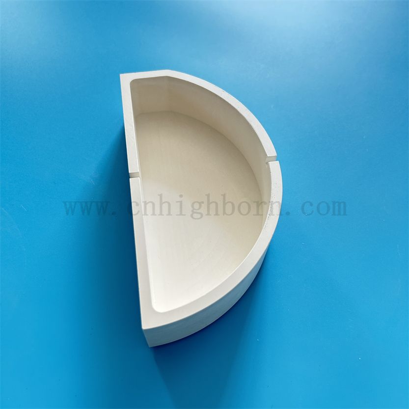 Vakuumisolierung Bor Nitrid Keramik Crucible Keramikschmelztopf