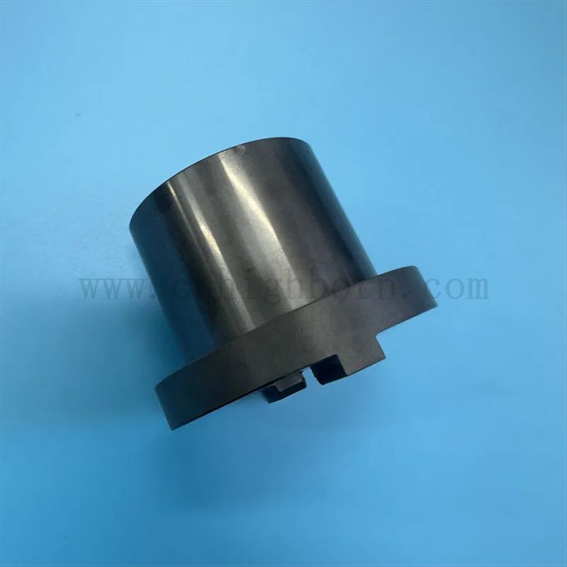 Bearbeitung hochpräziser Siliziumkarbid-Keramik-Ersatzteile Sic-Ärmel