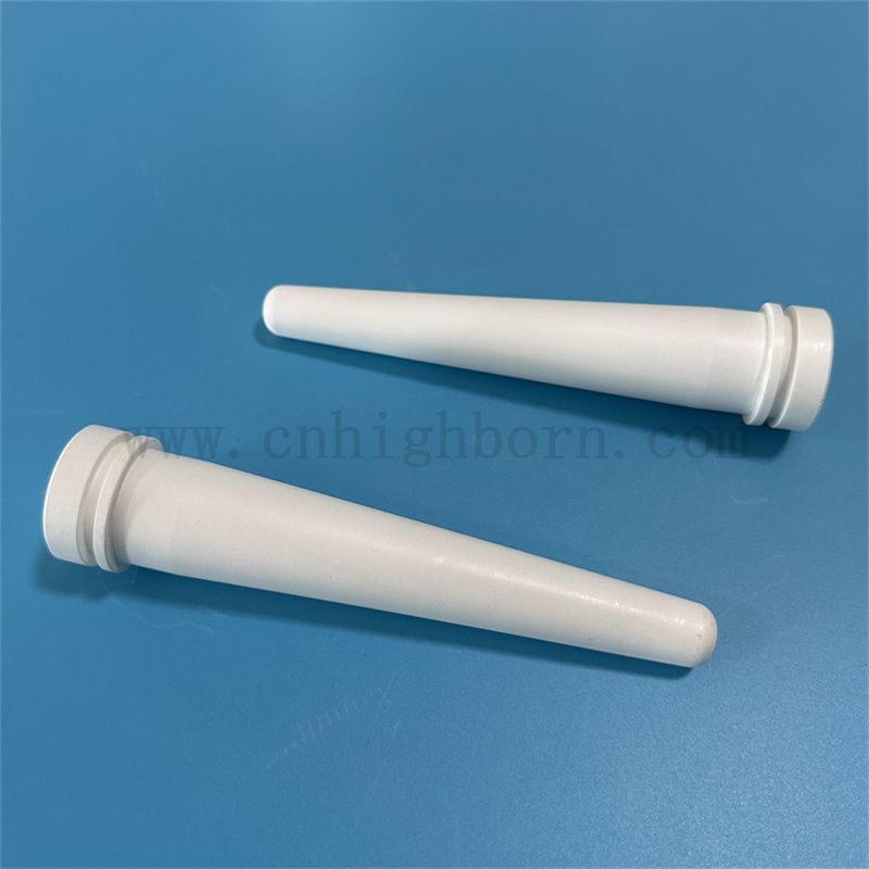Hexagonal heiß gepresst 99,7% Bor Nitrid Keramikrohre Bn Isolationsrohre