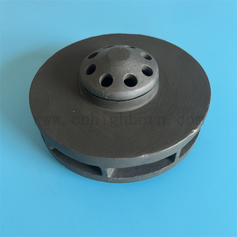 Isolator Siliziumcarbid unregelmäßiger Teilreaktion gesinterte Sic -Keramikblock